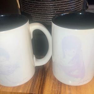 2 signed Degrazia Native American Southwestern mugs